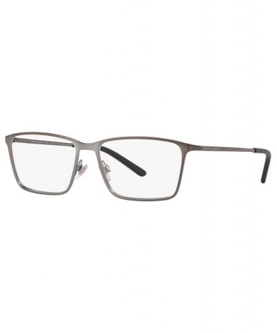 RL5103 Men's Rectangle Eyeglasses Matte Gunmetal $38.08 Mens