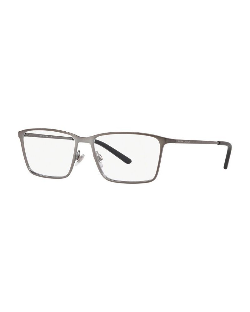 RL5103 Men's Rectangle Eyeglasses Matte Gunmetal $38.08 Mens