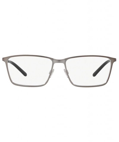 RL5103 Men's Rectangle Eyeglasses Matte Gunmetal $38.08 Mens