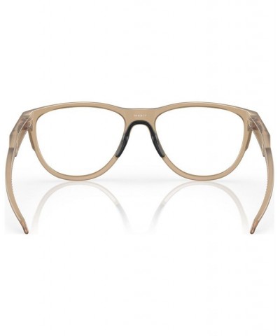 Men's Round Eyeglasses OX8056-0456 Matte Sepia $22.96 Mens