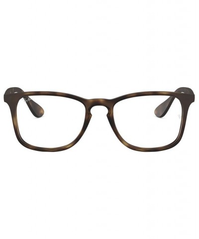 RX7074 Unisex Square Eyeglasses Rubber Dk $36.96 Unisex