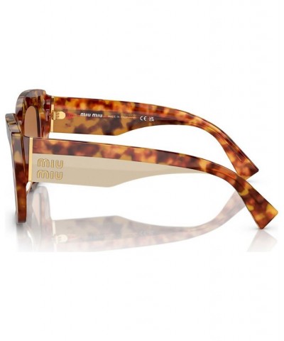 Women's Sunglasses MU 04WS 53 White Opal $131.70 Womens