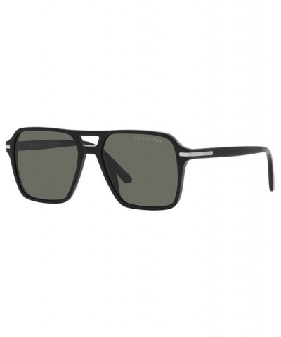 Men's Polarized Sunglasses 55 Black $57.15 Mens