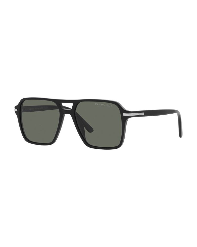 Men's Polarized Sunglasses 55 Black $57.15 Mens