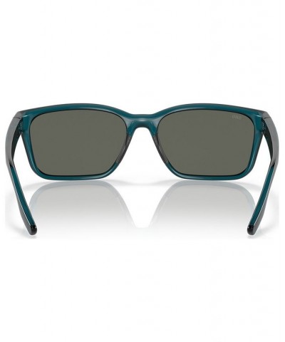 Women's Polarized Sunglasses 6S908157-P Teal $25.41 Womens