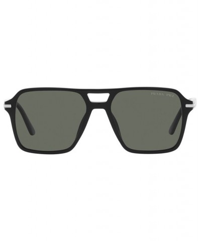 Men's Polarized Sunglasses 55 Black $57.15 Mens