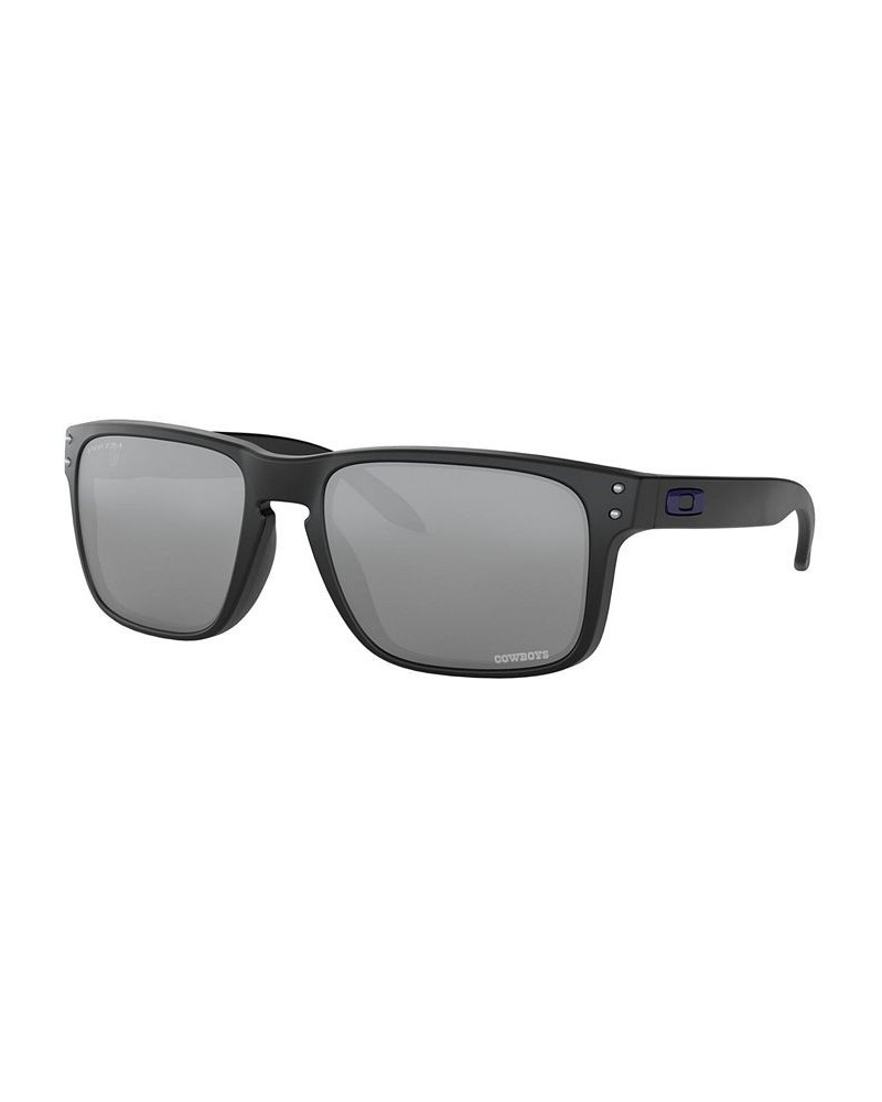 NFL Collection Sunglasses Dallas Cowboys OO9102 55 HOLBROOK DAL MATTE BLACK/PRIZM BLACK $43.92 Unisex