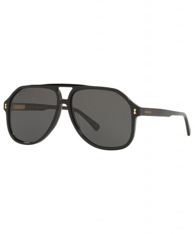 Men's Sunglasses GG1042S 60 Black $102.30 Mens