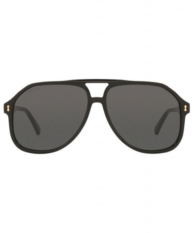 Men's Sunglasses GG1042S 60 Black $102.30 Mens