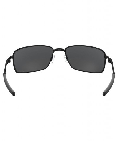 Square Wire Polarized Sunglasses OO4075 60 Matte Black $30.00 Unisex