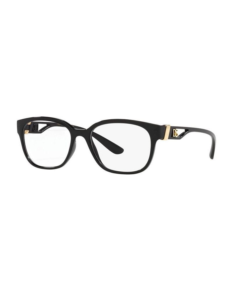 DG5066 Women's Square Eyeglasses Black $49.60 Womens