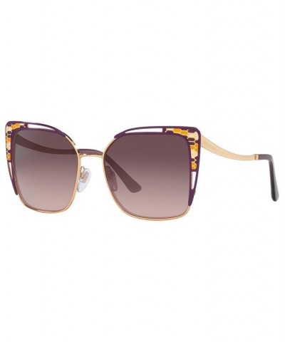 Women's Sunglasses 55 Pink Gold-Tone/Purple $105.57 Womens