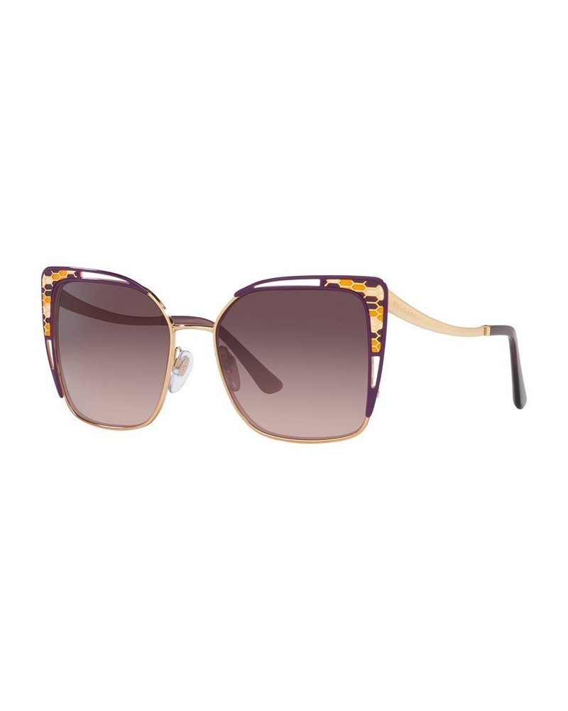 Women's Sunglasses 55 Pink Gold-Tone/Purple $105.57 Womens