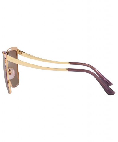 Women's Sunglasses 55 Pink Gold-Tone/Purple $105.57 Womens