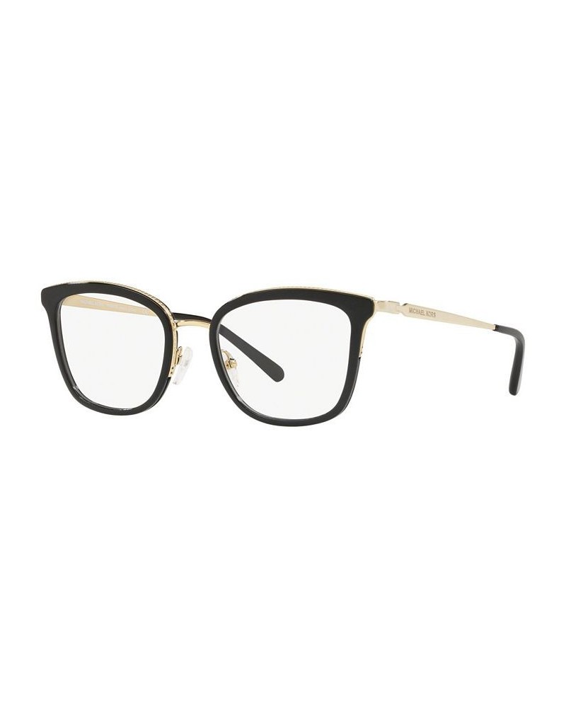 MK3032 Women's Square Eyeglasses Black $58.20 Womens