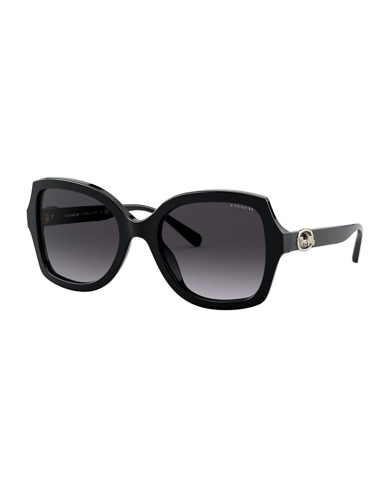 Sunglasses 0HC8295 BLACK/DARK GRAY GRADIENT $45.75 Unisex