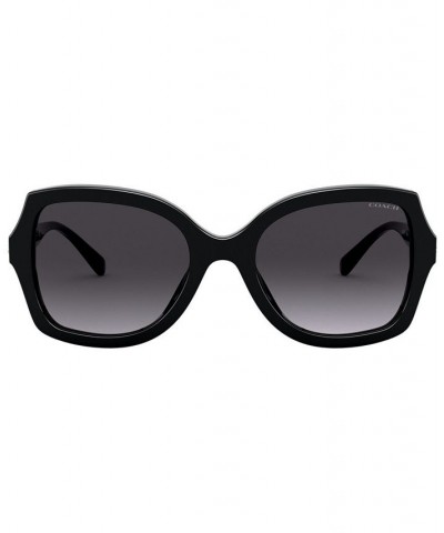 Sunglasses 0HC8295 BLACK/DARK GRAY GRADIENT $45.75 Unisex