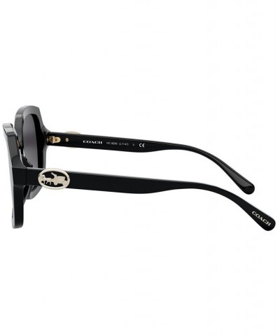 Sunglasses 0HC8295 BLACK/DARK GRAY GRADIENT $45.75 Unisex