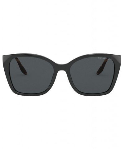 Polarized Sunglasses PR 12XS 54 BLACK/POLAR DARK GREY $77.91 Unisex