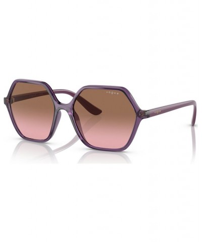 Women's Sunglasses VO5361S55-Y Transparent Violet $17.02 Womens