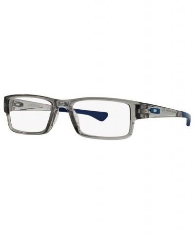 OX8046 Airdrop Men's Rectangle Eyeglasses Grey $19.60 Mens