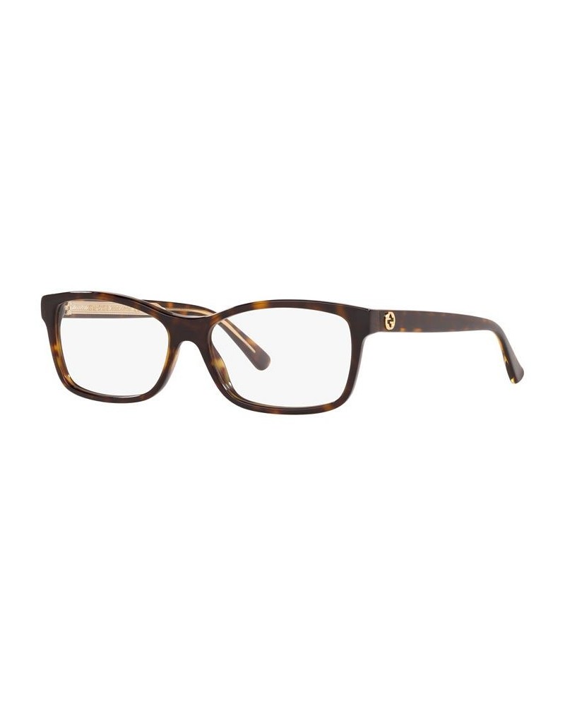 Gc001193 Women's Rectangle Eyeglasses Tortoise $128.70 Womens