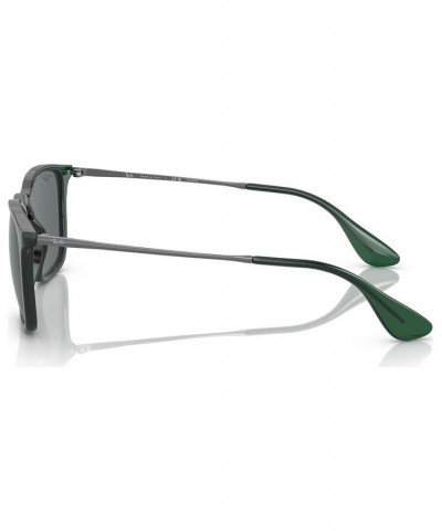 Men's Polarized Sunglasses RB418754-P Transparent Green $29.75 Mens