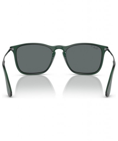 Men's Polarized Sunglasses RB418754-P Transparent Green $29.75 Mens