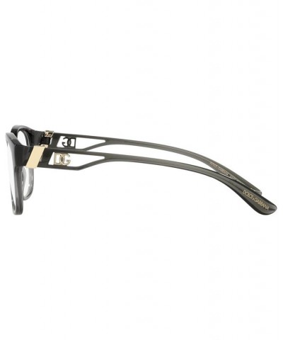 DG5066 Women's Square Eyeglasses Black $49.60 Womens