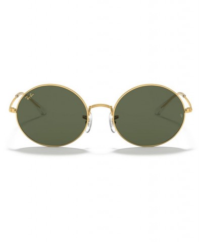 Unisex Sunglasses RB1970 54 OVAL 1970 Legend Gold - Green $39.12 Unisex