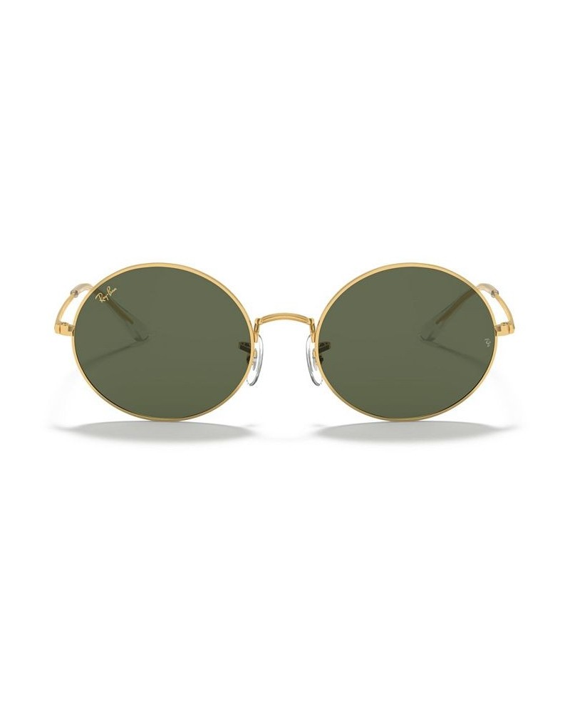 Unisex Sunglasses RB1970 54 OVAL 1970 Legend Gold - Green $39.12 Unisex