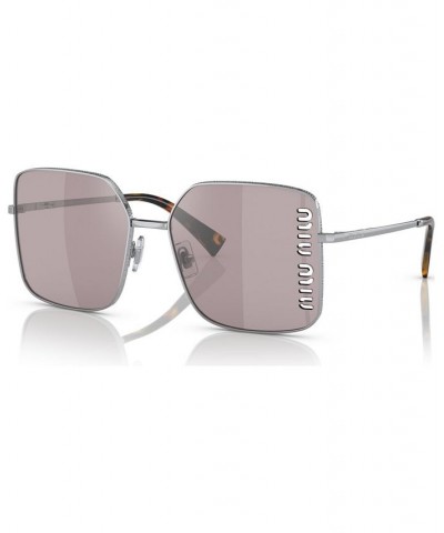 Women's Sunglasses MU 51YS60-ZZ Silver-Tone $68.90 Womens