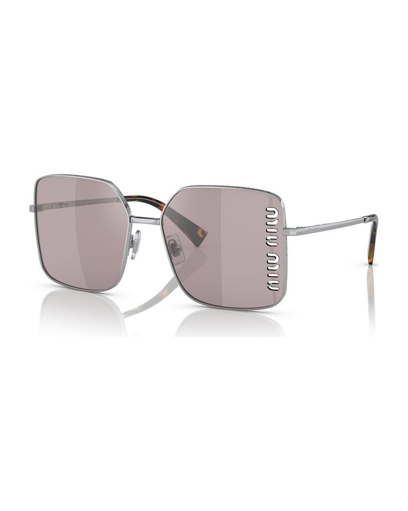 Women's Sunglasses MU 51YS60-ZZ Silver-Tone $68.90 Womens