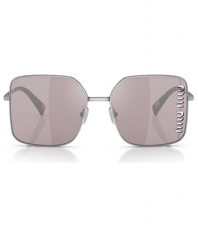 Women's Sunglasses MU 51YS60-ZZ Silver-Tone $68.90 Womens