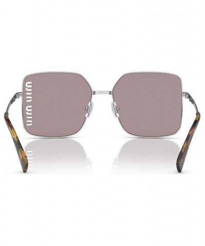 Women's Sunglasses MU 51YS60-ZZ Silver-Tone $68.90 Womens