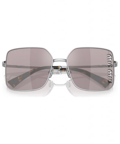 Women's Sunglasses MU 51YS60-ZZ Silver-Tone $68.90 Womens