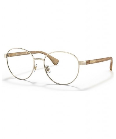 Women's Round Eyeglasses RA6050 Shiny Pale Silver-Tone $33.90 Womens