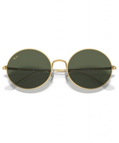 Unisex Sunglasses RB1970 54 OVAL 1970 Legend Gold - Green $39.12 Unisex