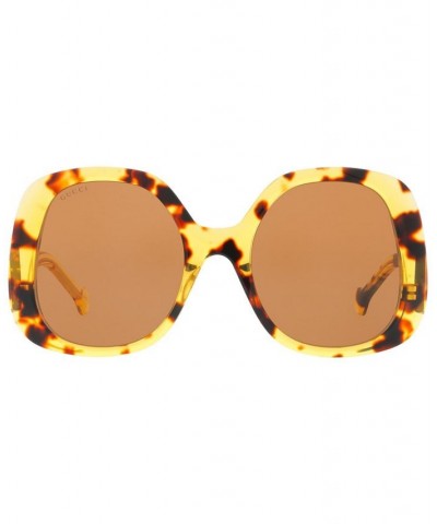 Women's Sunglasses GG1235S Tortoise $128.70 Womens