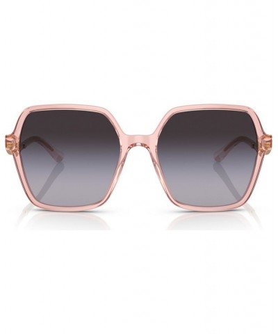 Women's Sunglasses BV825256-Y Transparent Rose $122.25 Womens