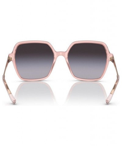 Women's Sunglasses BV825256-Y Transparent Rose $122.25 Womens