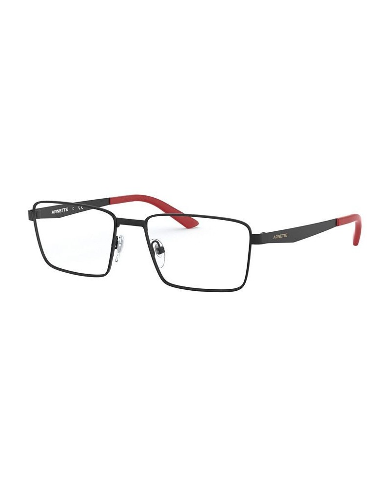 AN6123 Men's Rectangle Eyeglasses Black $16.20 Mens