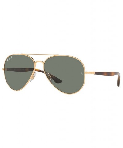 Unisex Polarized Sunglasses RB3675 58 Gold-Tone $52.26 Unisex