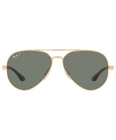 Unisex Polarized Sunglasses RB3675 58 Gold-Tone $52.26 Unisex