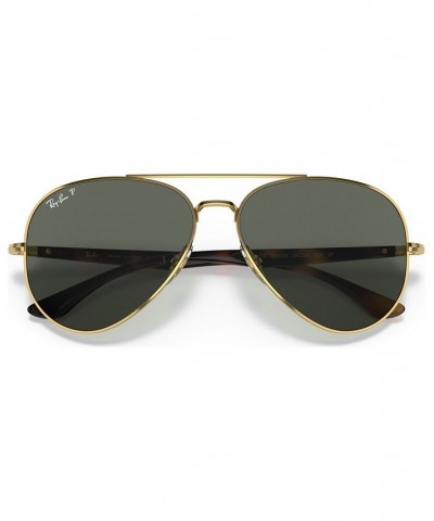 Unisex Polarized Sunglasses RB3675 58 Gold-Tone $52.26 Unisex