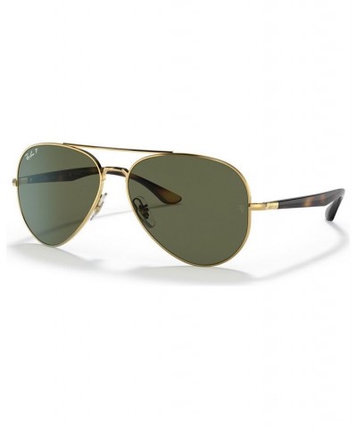 Unisex Polarized Sunglasses RB3675 58 Gold-Tone $52.26 Unisex