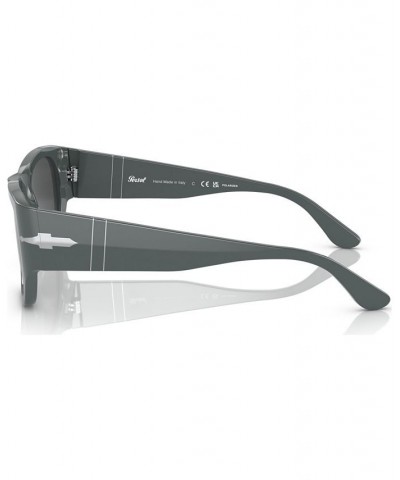 Unisex Polarized Sunglasses 0PO3308S11734854W Gray $59.25 Unisex