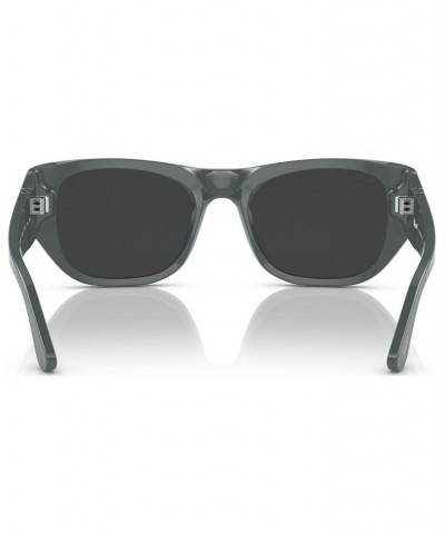 Unisex Polarized Sunglasses 0PO3308S11734854W Gray $59.25 Unisex