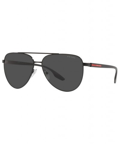 Men's Sunglasses PS 52WS 61 Matte Black $55.67 Mens