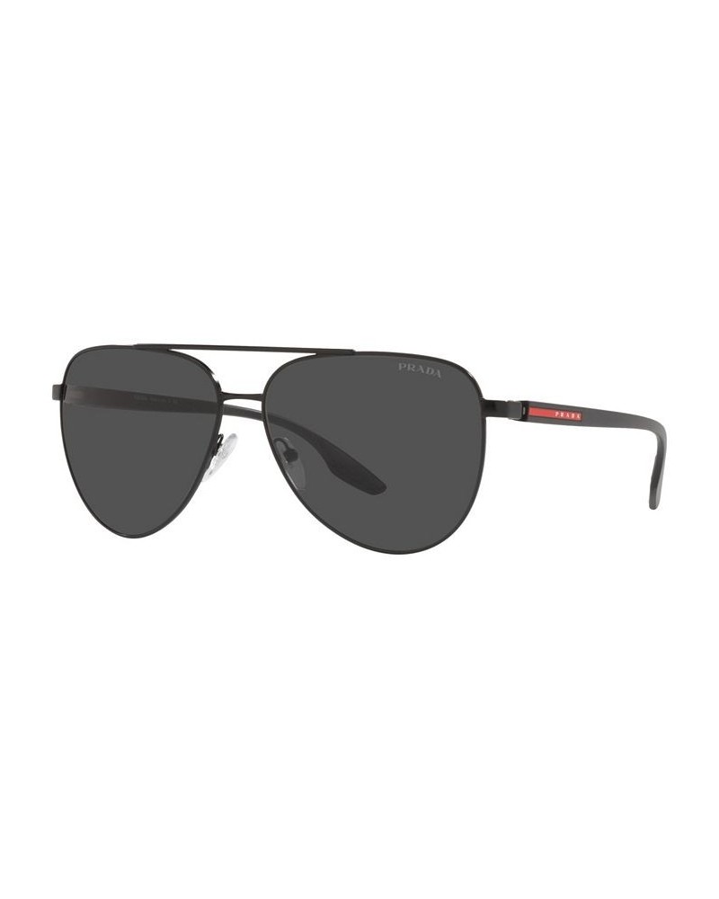 Men's Sunglasses PS 52WS 61 Matte Black $55.67 Mens